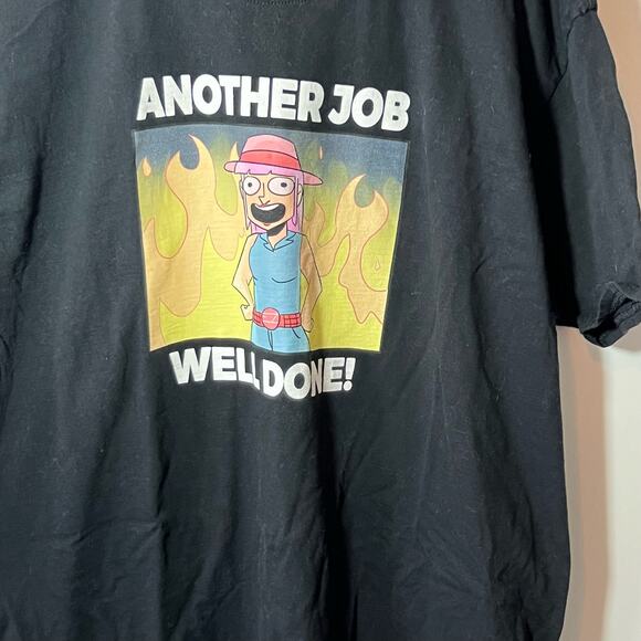 Fool's Gold Another Job Well Done Men's Tshirt Size XL - Picture 2 of 4